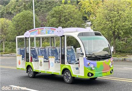  品堰 迷彩14封闭燃油观光车 颜色可选 型号多 稳固耐用